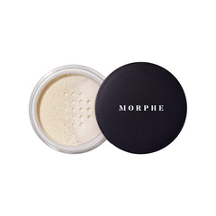 MORPHE Bake & Set packaging shows talc-free formula for easy setting.