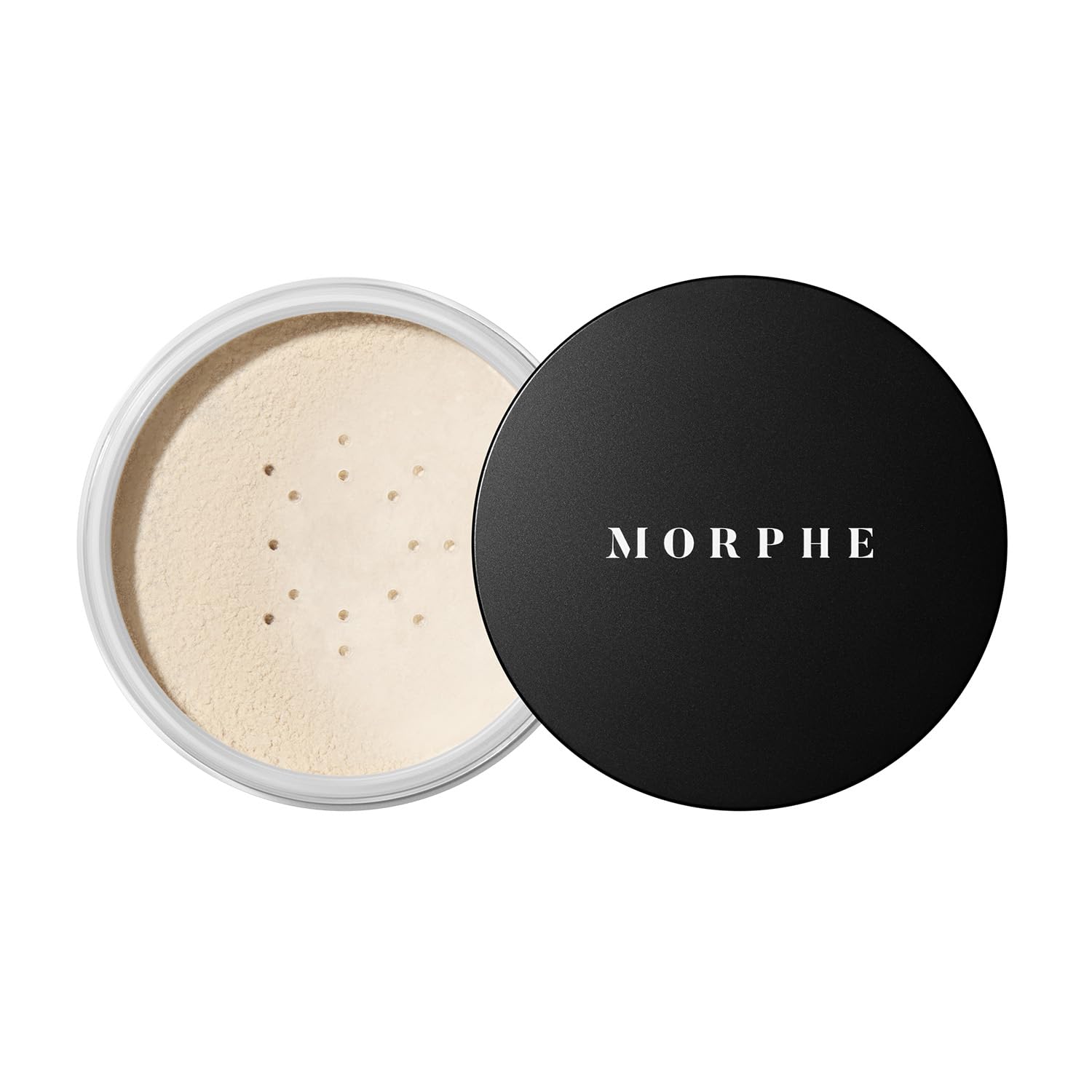 MORPHE Jumbo Bake & Set powder jar with a soft translucent finish