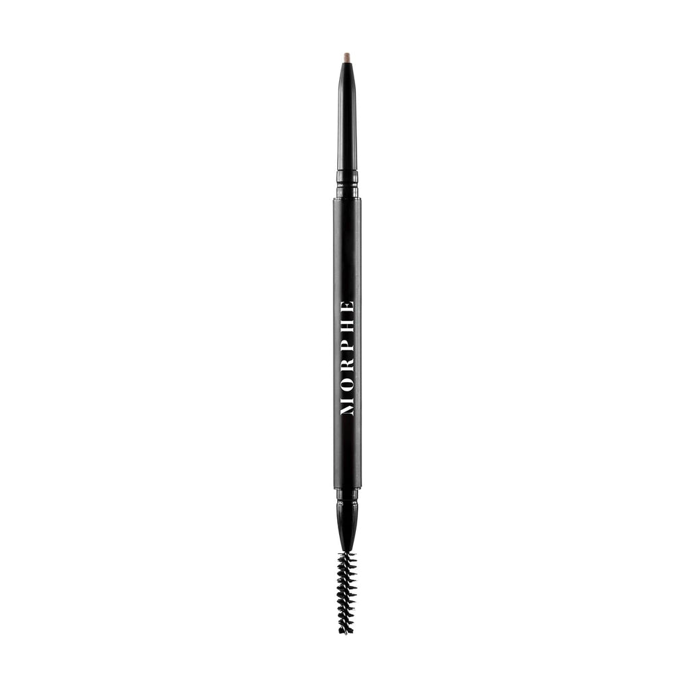 Morphe Micro Dual Eyebrow Pencil Latte tip for precise hair-like strokes