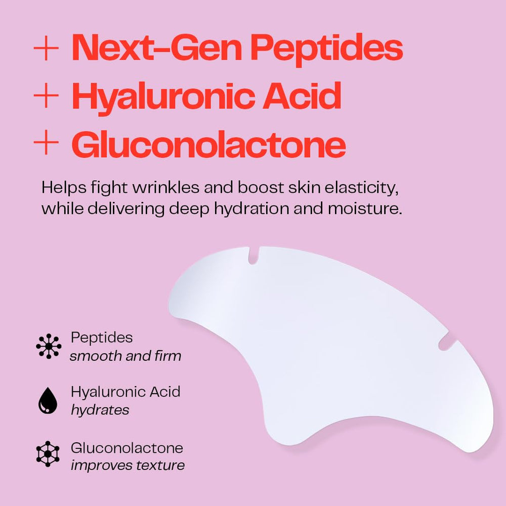 Morrow forehead patches worn overnight with comfortable, secure adhesion.