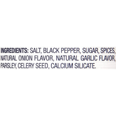 Morton Nature's Seasons seasoning pour spout close-up showing convenient shaker design.