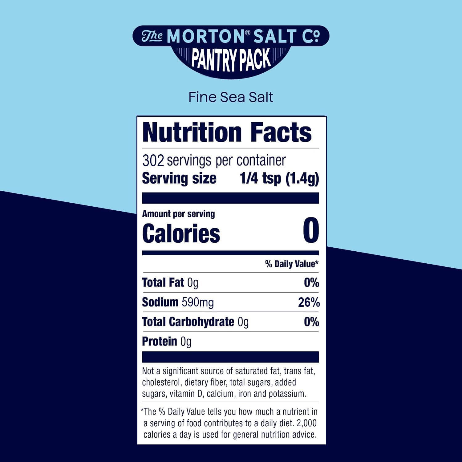 Morton Sea Salt pantry staple keeps meals flavorful.