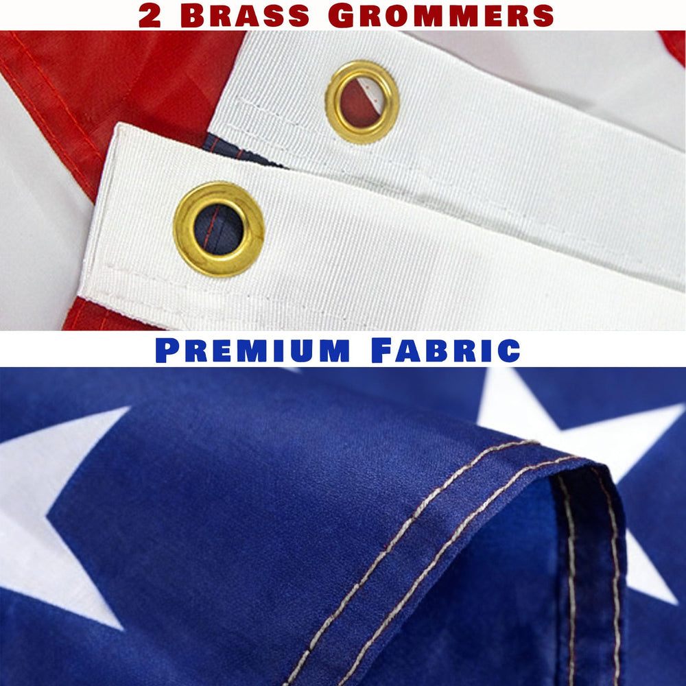 MOSADO durable outdoor flag suited for patriotic and seasonal décor.