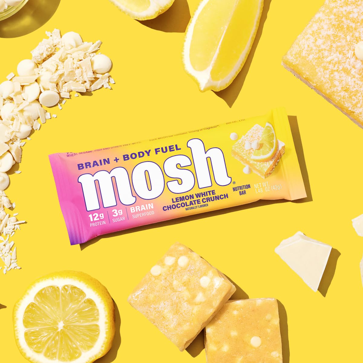12-count MOSH box on a kitchen counter for keto-snacking