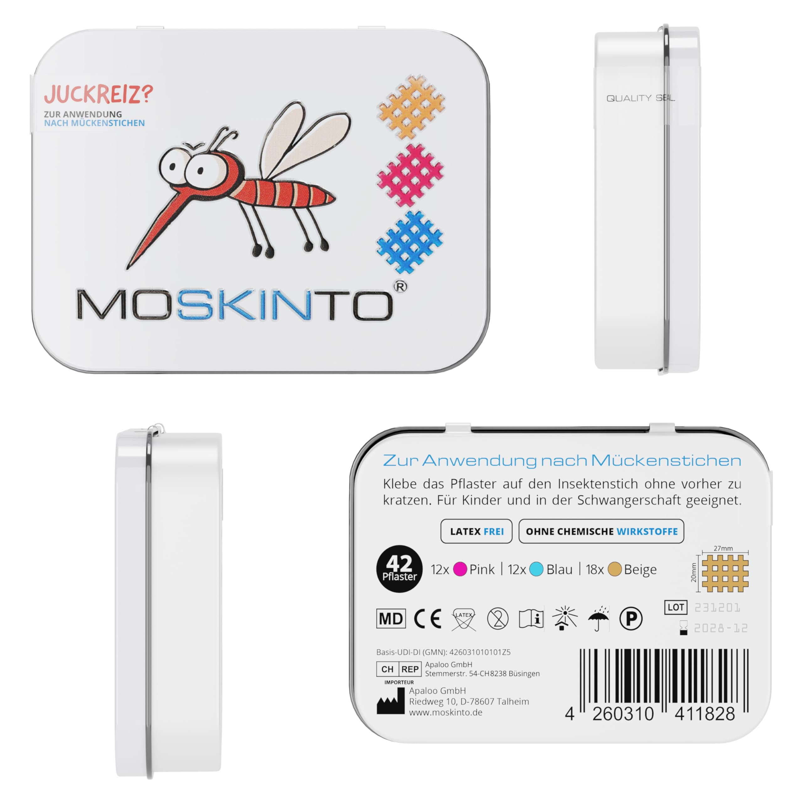 Family uses Moskinto patches during outdoor playtime