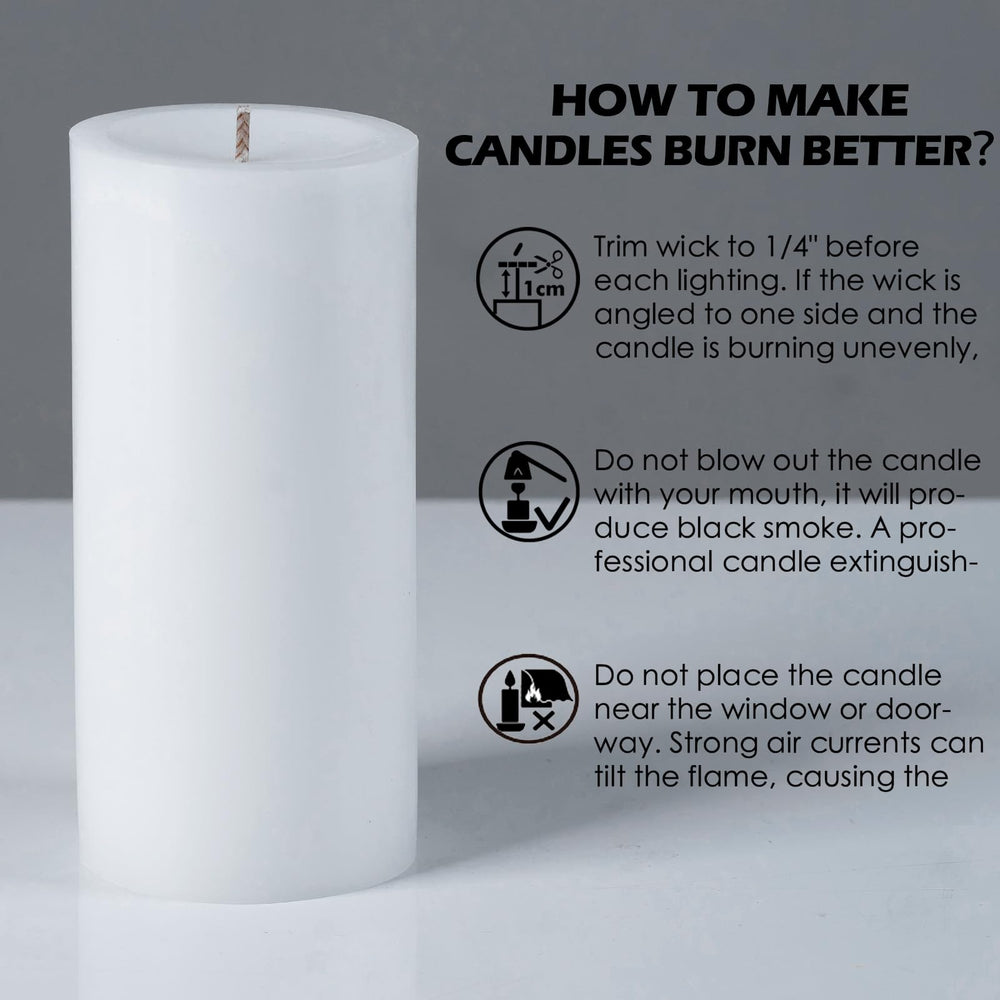 MOSROAD home decor candles add spa-like mood to bathrooms and living spaces.