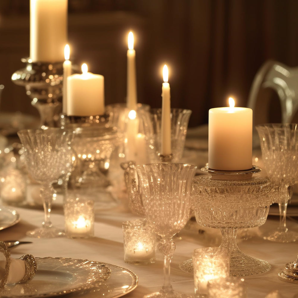 MOSROAD outdoor use ready pillar candles suitable for calm conditions.