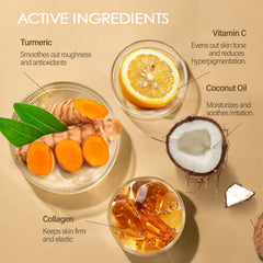 Close-up of texture with sea salt and walnut powder for natural exfoliation