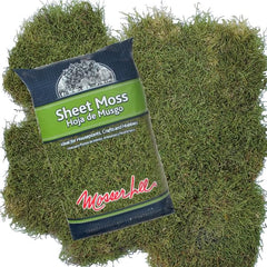 Wreath crafts moss by Mosser Lee with rustic charm