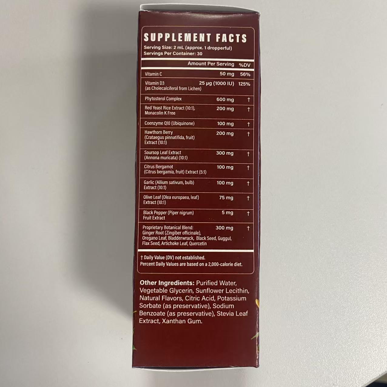 MOSSHFEECO Herbal Blend 300mg bottle for heart and circulation