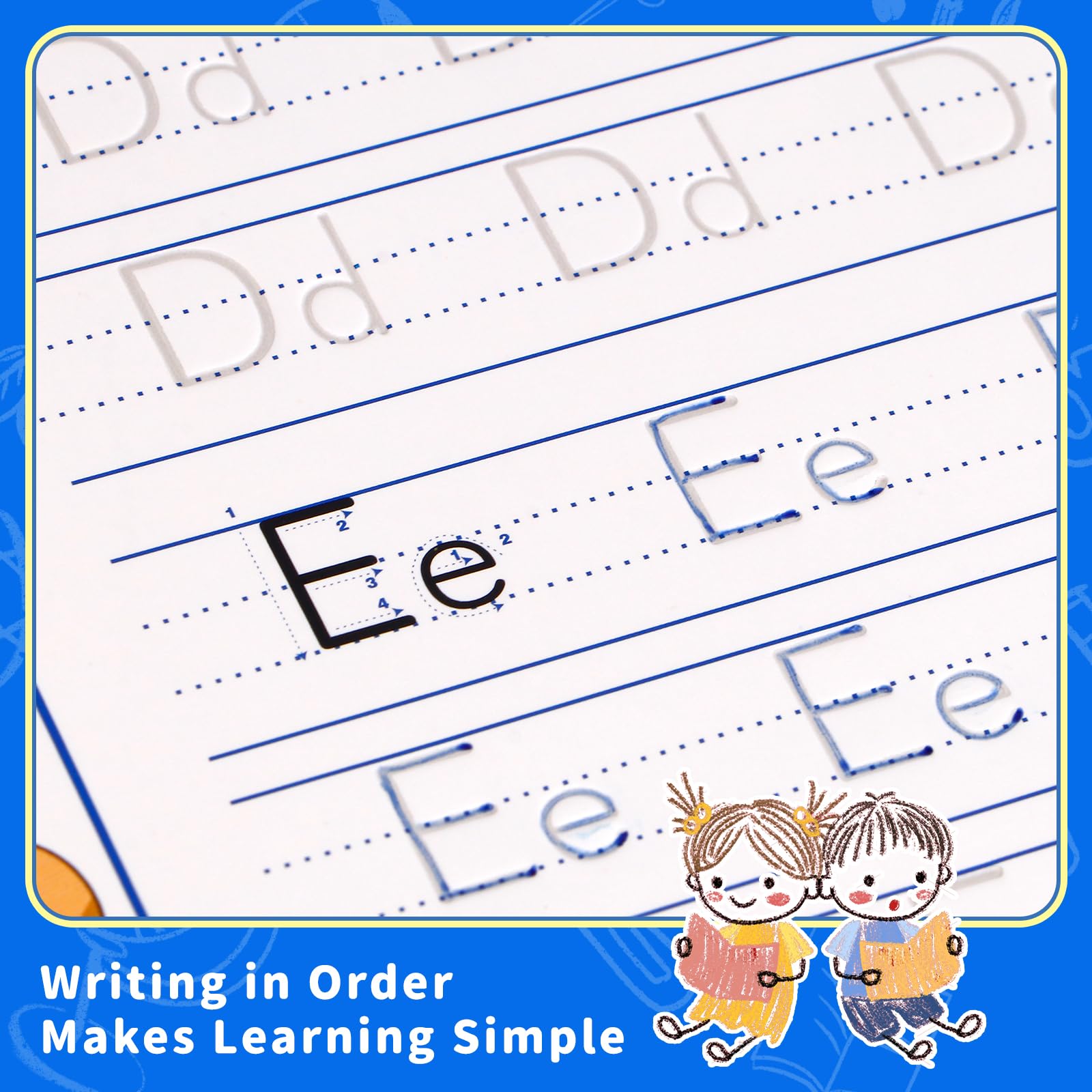 Mossytales Durable Waterproof Pages withstand repeated practice.