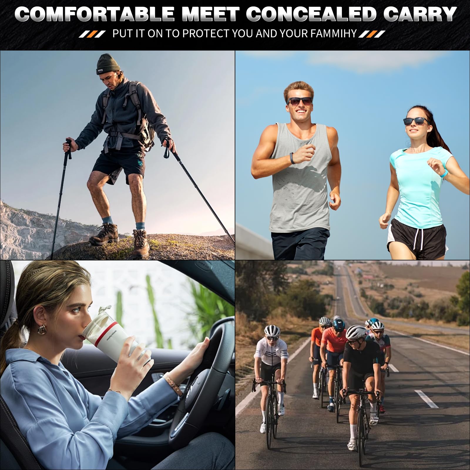 Mostcomtac belly band holster discreet under clothing for everyday concealment.