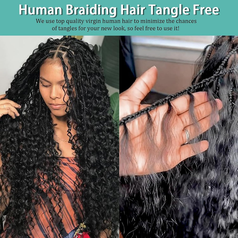 MOTFIN three-bundles-pack packaging highlights easier setup for boho braids