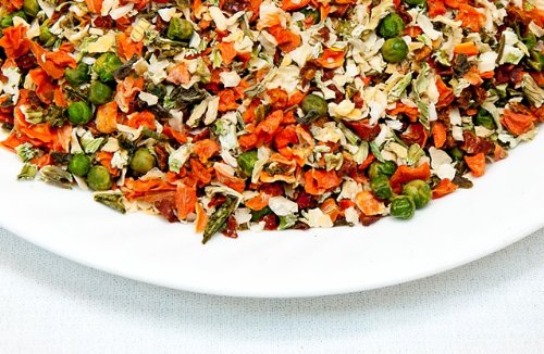 Mother Earth Dried Vegetable Soup Mix for camping, snack-ready and easy to prepare