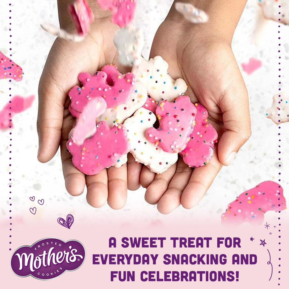 Portable single-serve packets of Mother's Circus Animal Cookies