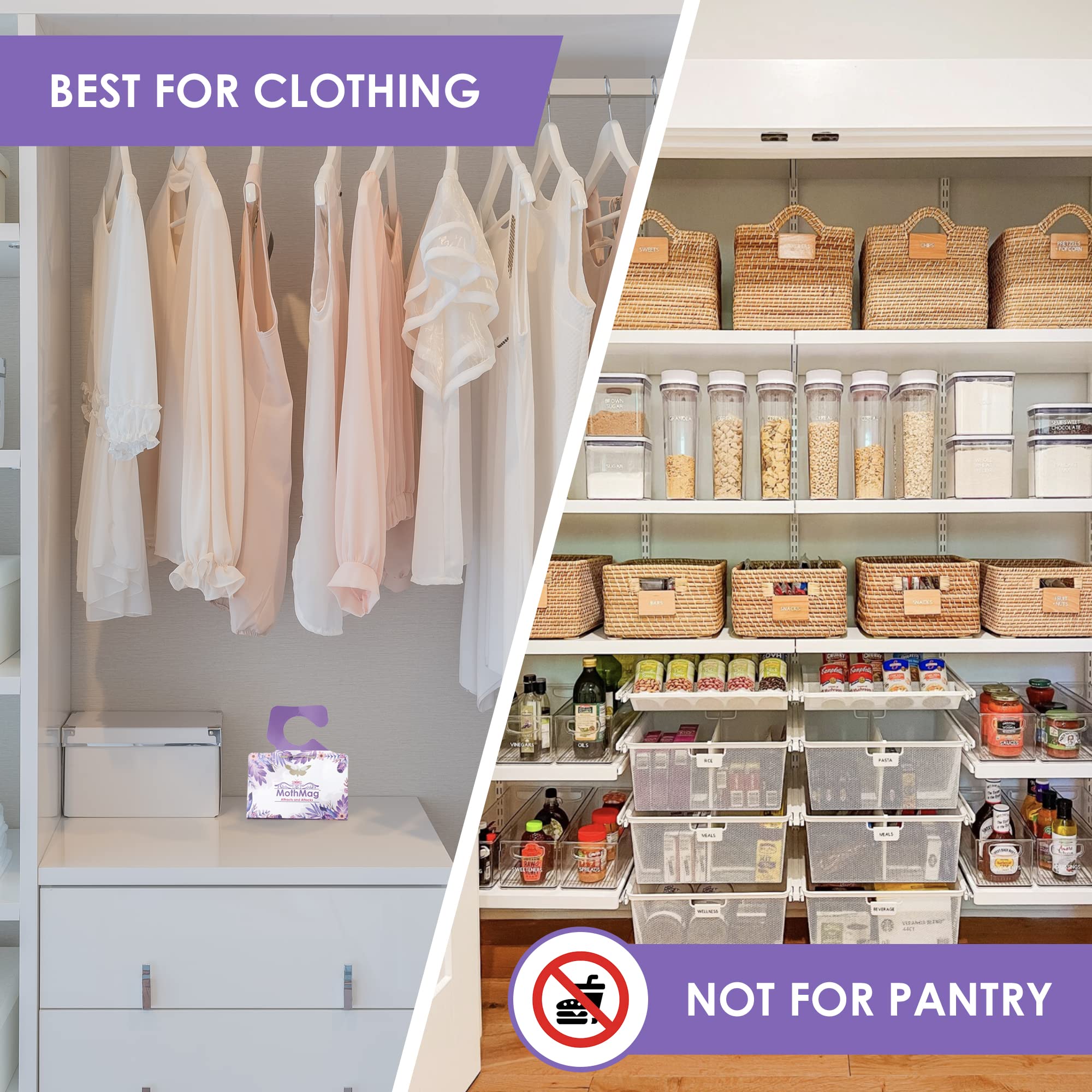 MothMag traps protect fabrics and clothing, keeping garments looking fresh.