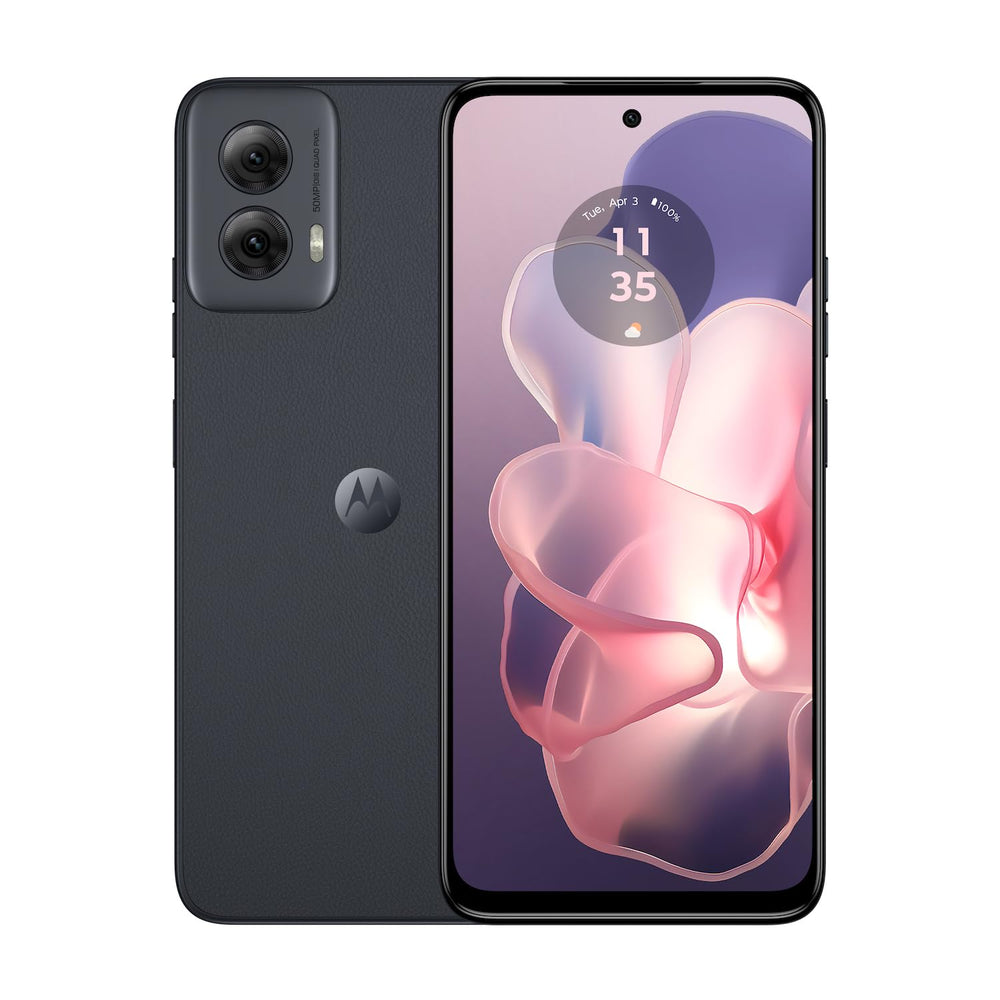 Motorola Moto G Power 5G midnight blue front display for crisp streaming and smooth navigation