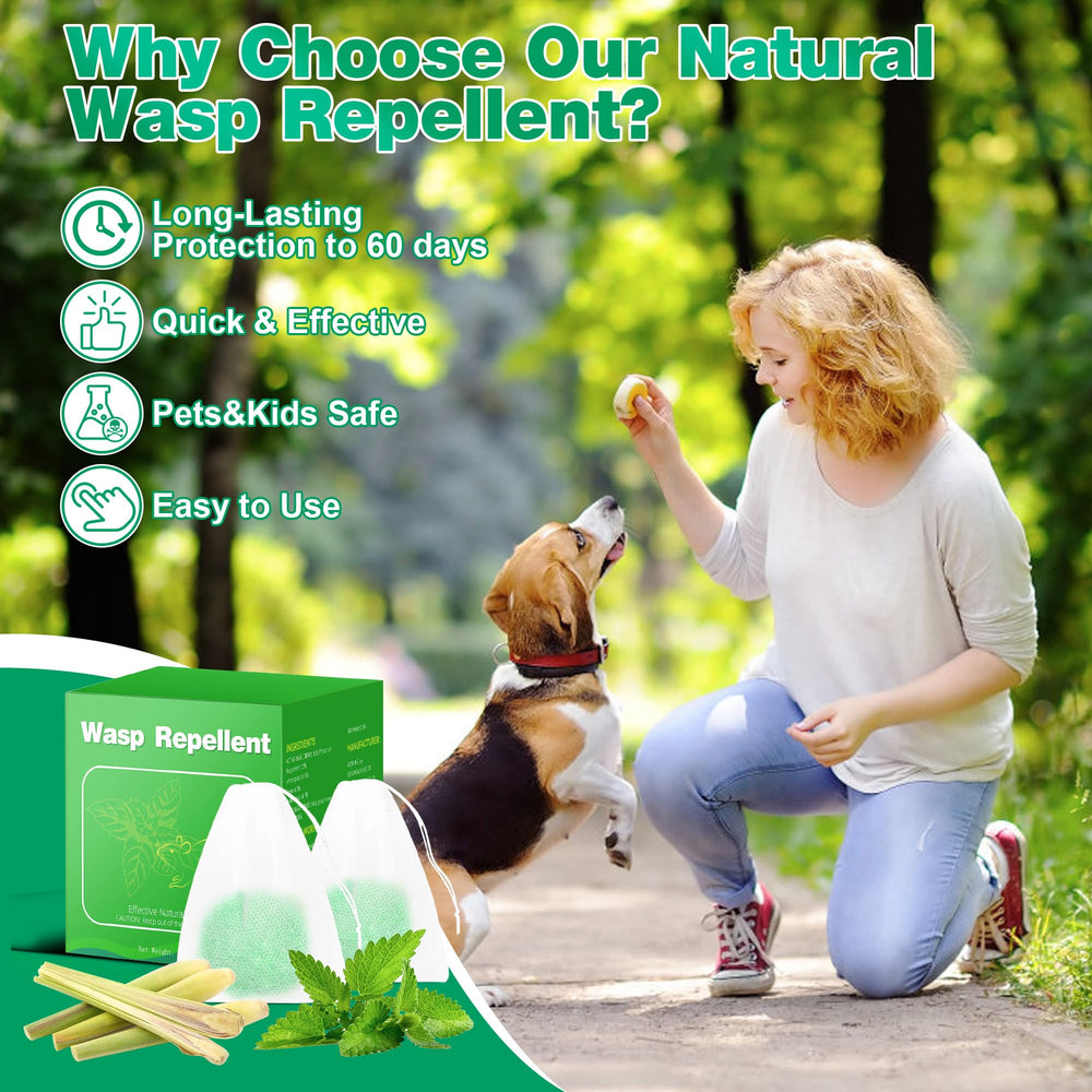 Motrapso Wasp Repellent for indoor and outdoor use.