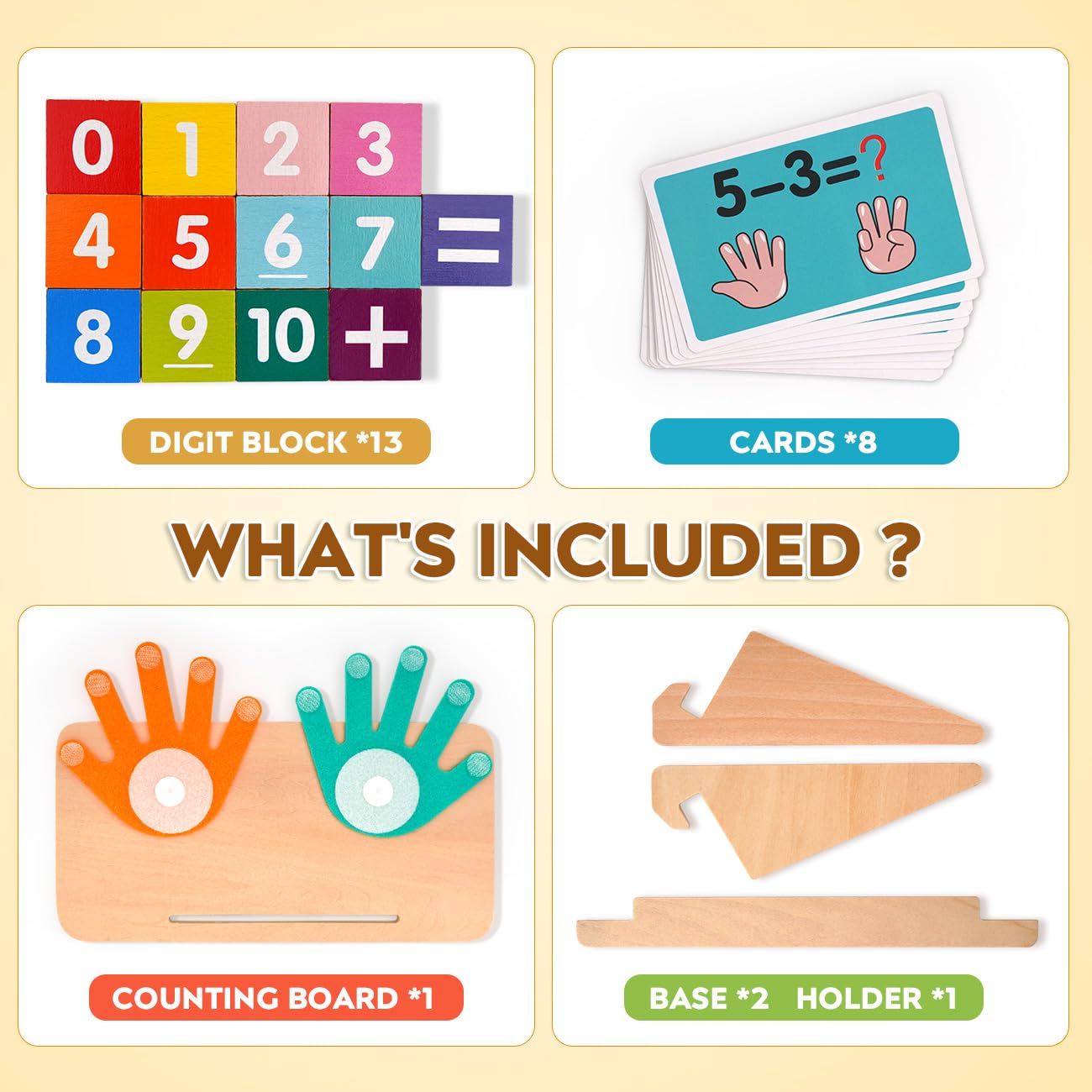 MOTREE natural basswood materials ensure safe, durable play