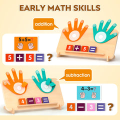 MOTREE colorful number blocks to explore addition and subtraction through play