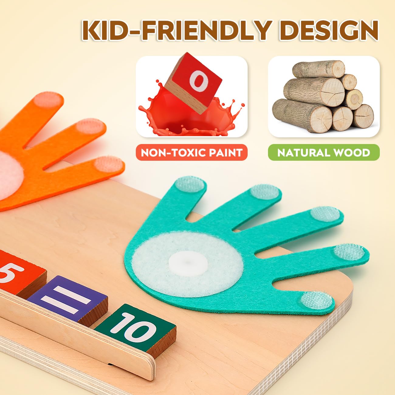MOTREE sturdy holder keeps blocks organized during learning sessions