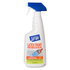 Motsenbocker's Lift Off latex paint remover spray bottle safely lifts paint from surfaces.
