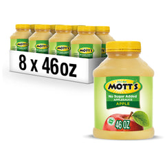 Motts applesauce 46-ounce jar pack on shelf for family snacking