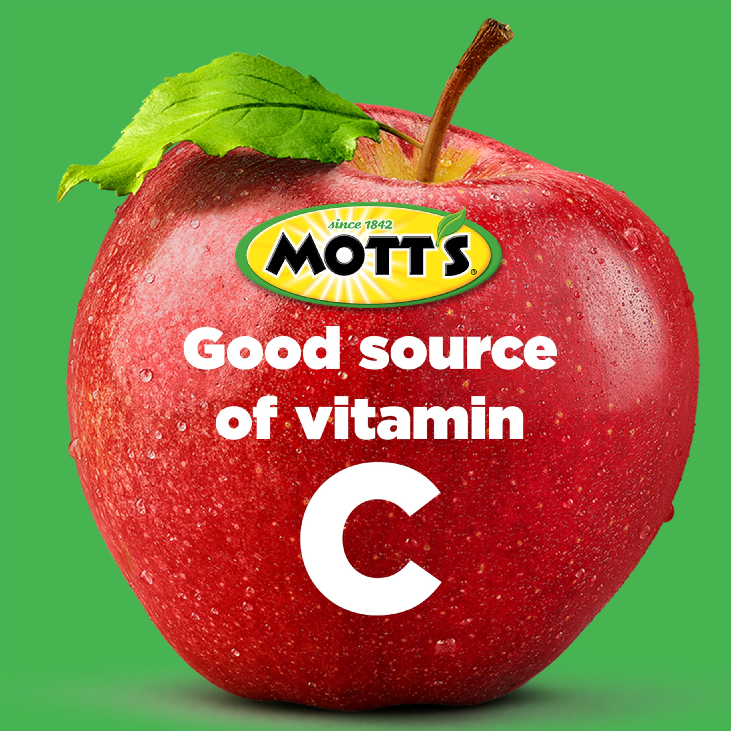 Mott's cinnamon flavor adds warmth to applesauce snack time.