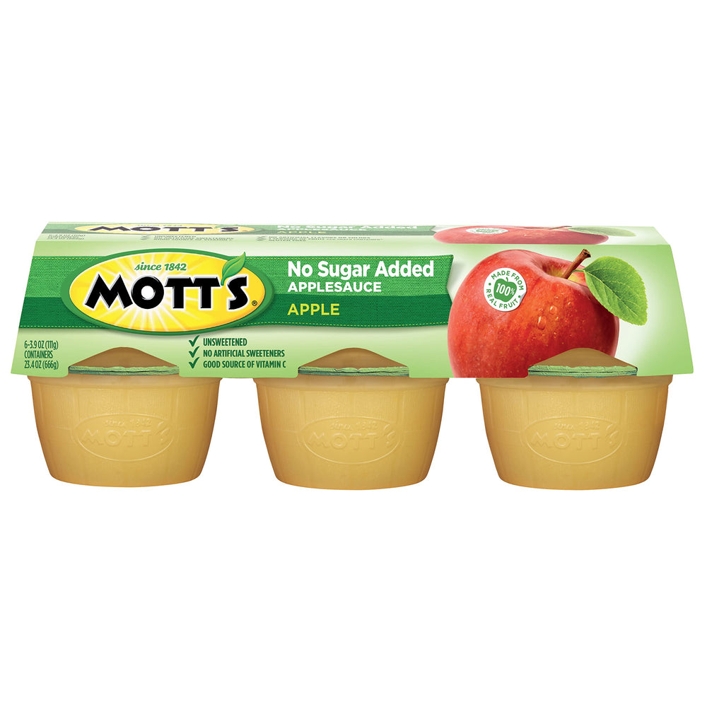 Nutritious Mott's applesauce offers a tasty, versatile treat.