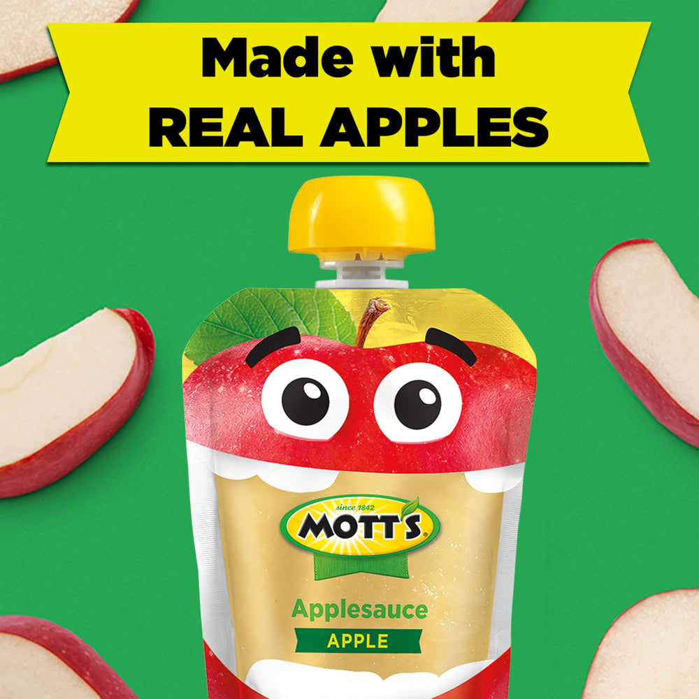 Mott's portion-packaging supports portable fruit goodness anywhere.
