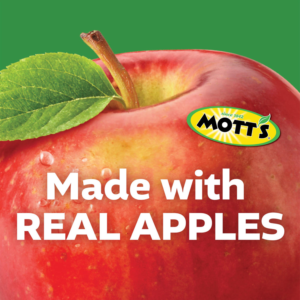 Motts applesauce golden color and ripe apple aroma