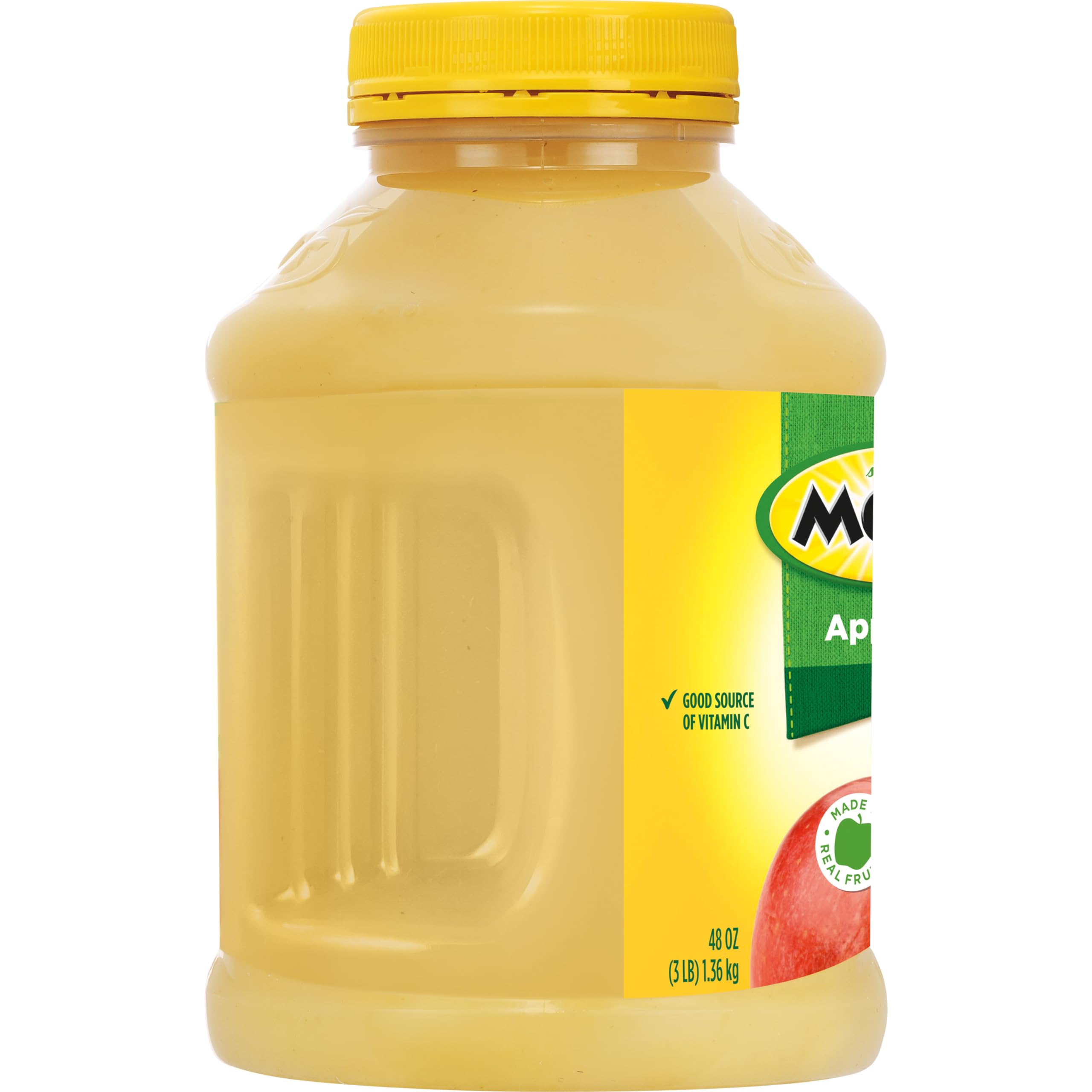 Label emphasizes Vitamin C in Mott's applesauce.