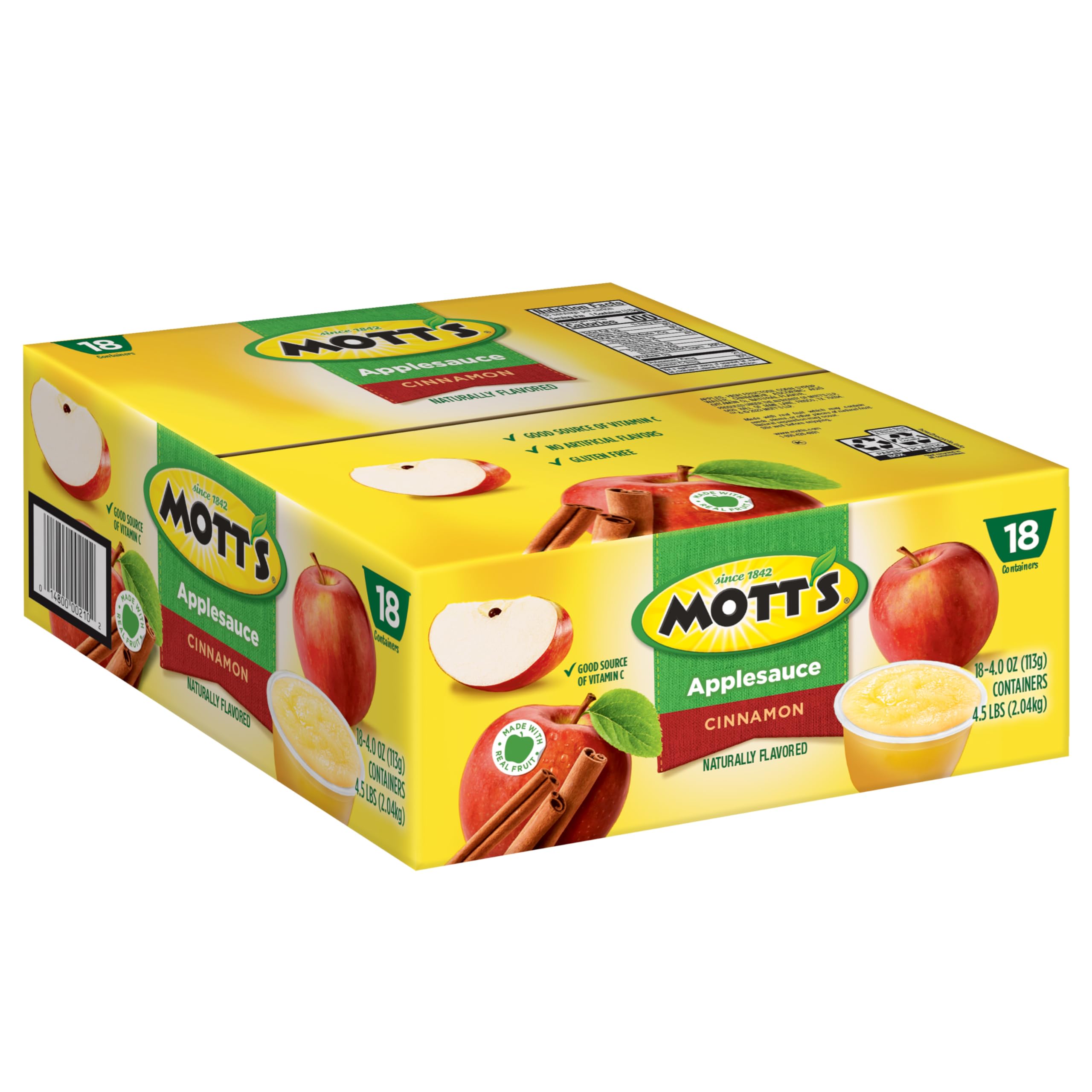 Trusted Mott's brand offers a wholesome applesauce choice.