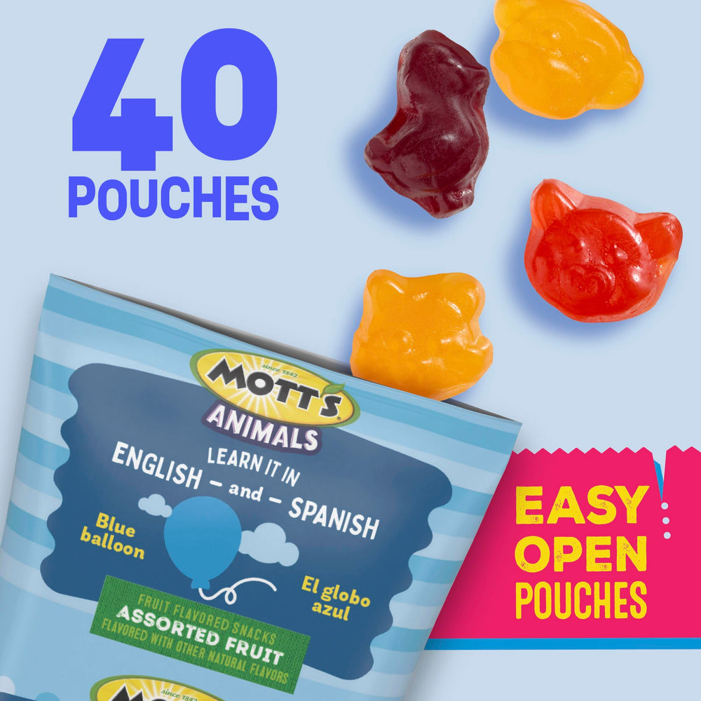 Mott's Gluten Free Fruit Snacks are lunchbox-friendly and non-artificial.