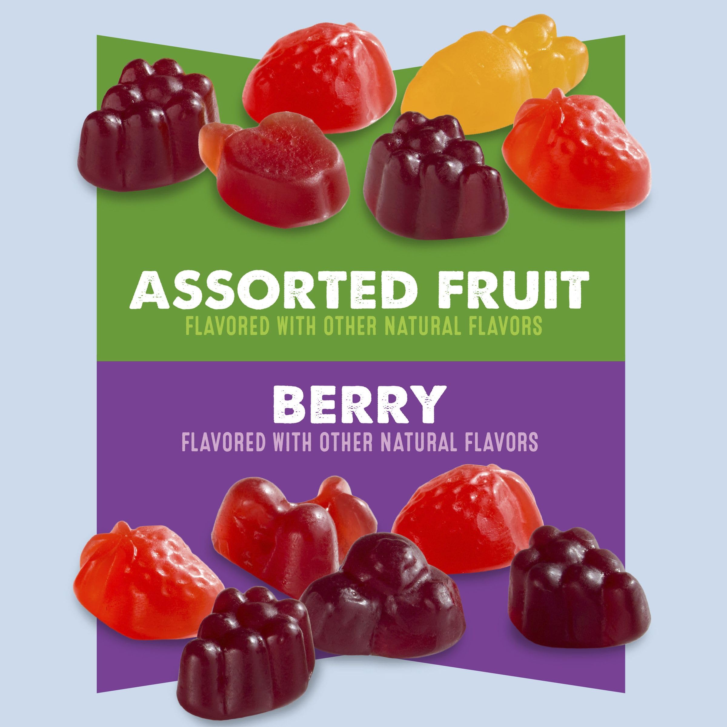 Pouch design highlights easy-open convenience for on-the-go snacking.