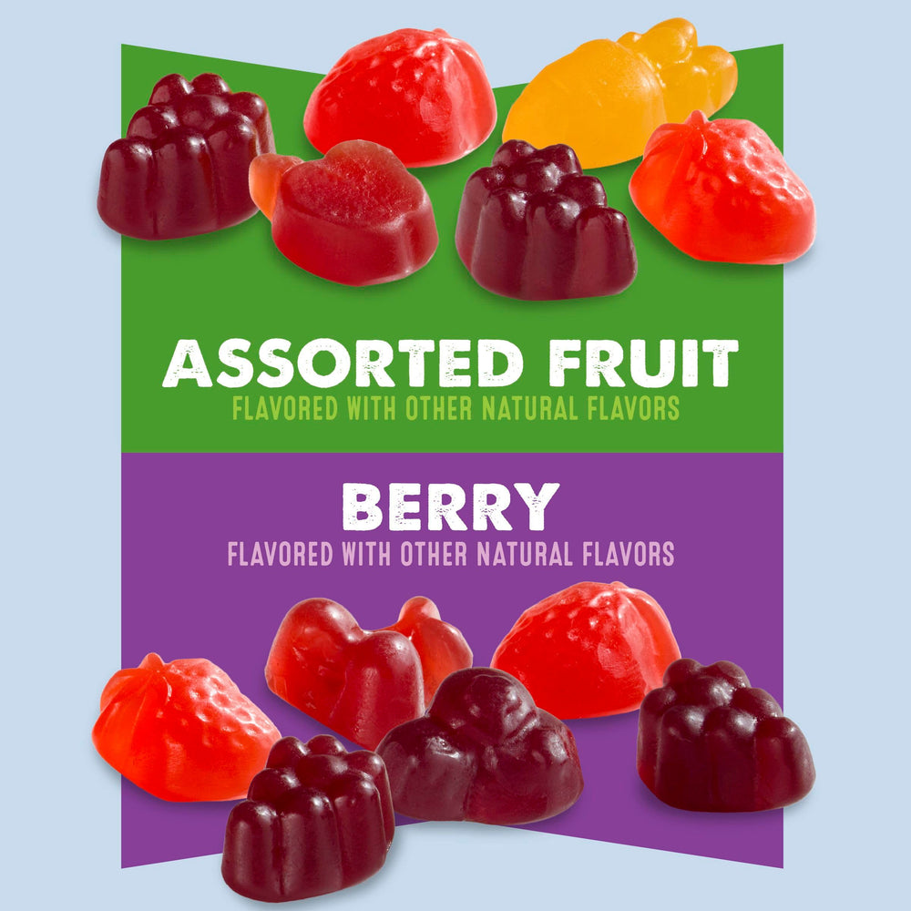 Pouch design highlights easy-open convenience for on-the-go snacking.