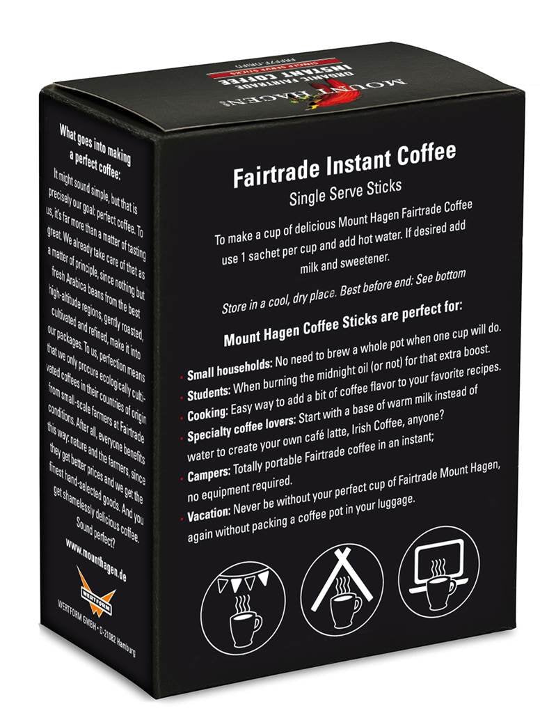 Award-winning Mount Hagen instant coffee trusted by on-the-go enthusiasts