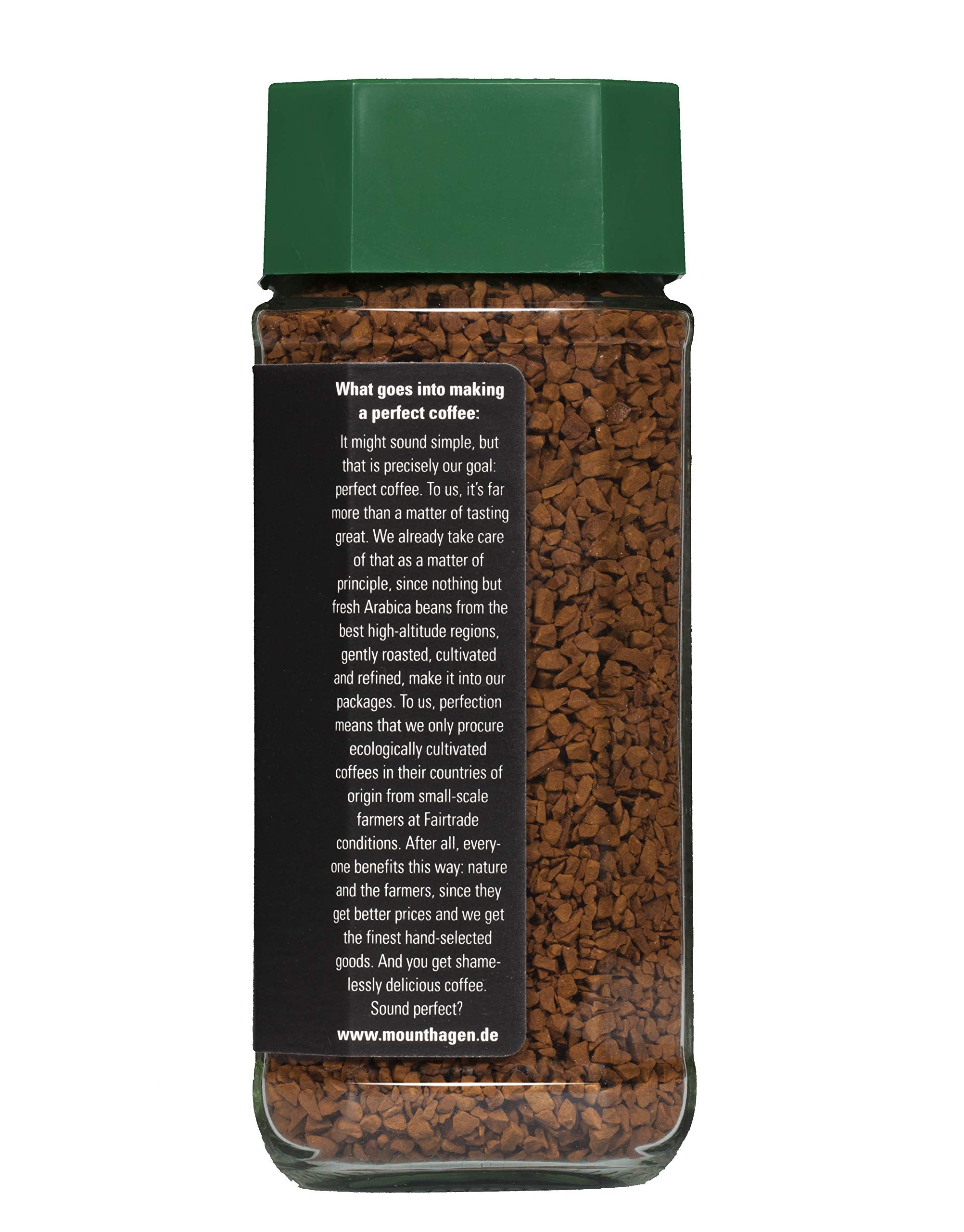 Gluten-free OU Kosher certification on Mount Hagen packaging for inclusive options