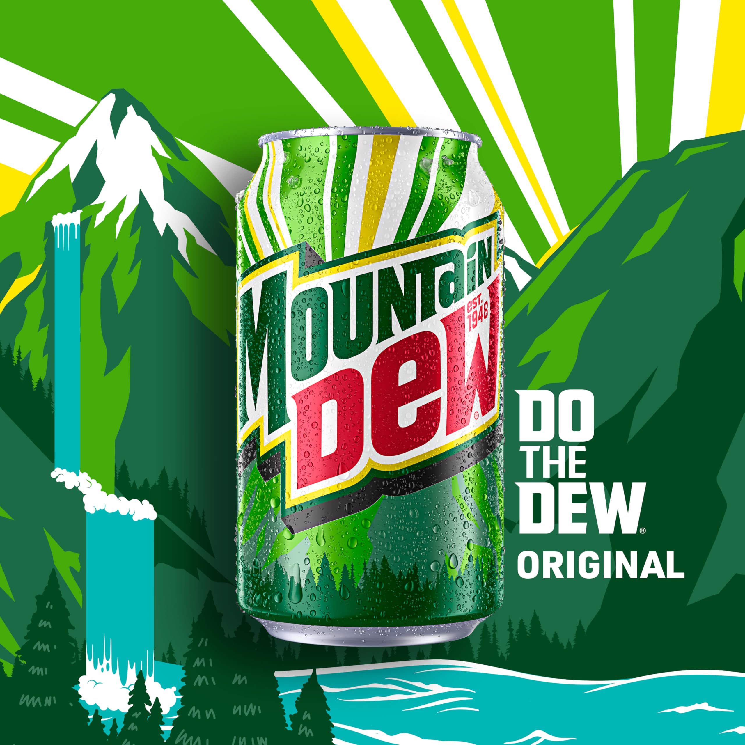 Mountain Dew party scene with cans illustrating easy party beverages