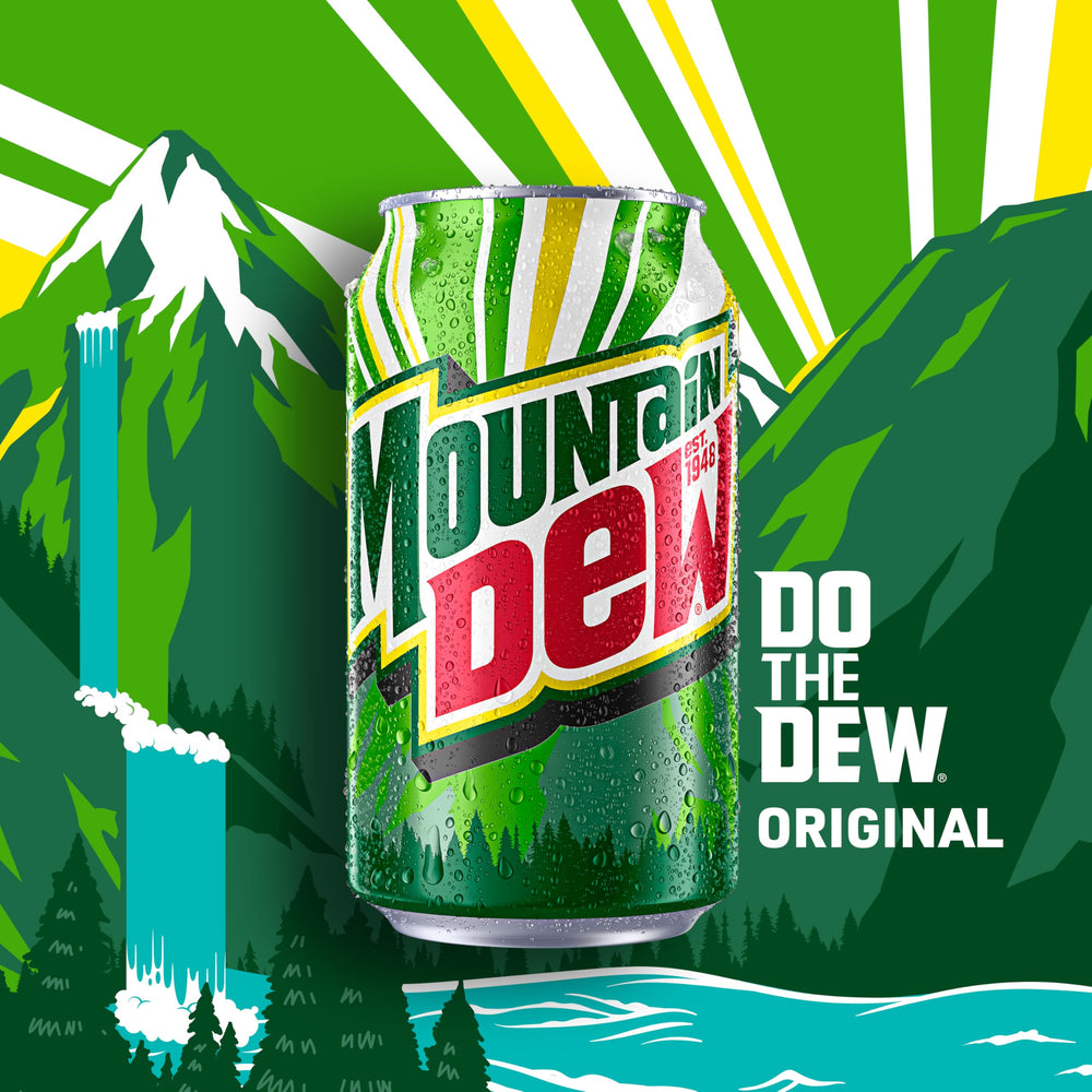 Mountain Dew party scene with cans illustrating easy party beverages