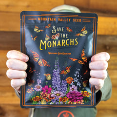 Mountain Valley Wildflower Seed Mix pollinator garden blooms support butterflies and bees