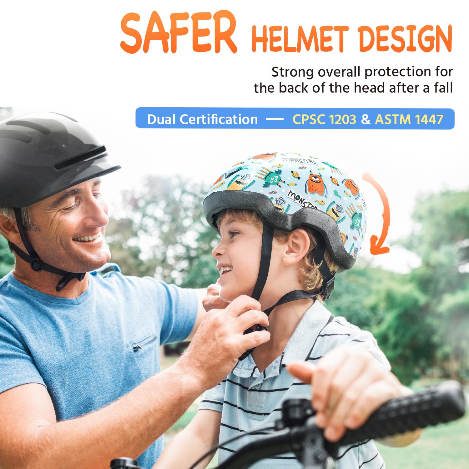 Mountalk Unicorn helmet S for ages 3-6, comfortable daily protection.