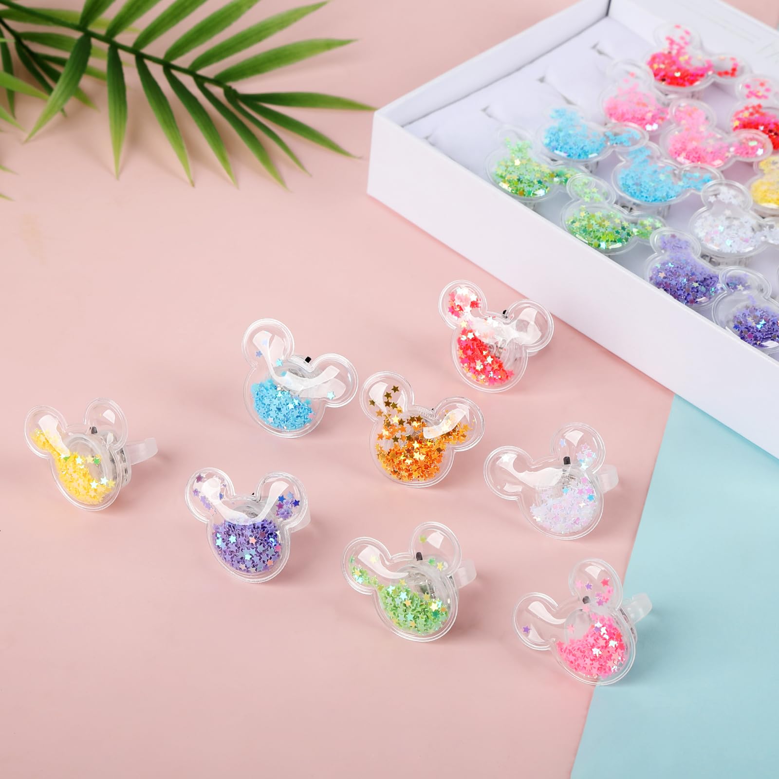 Mouse Party Favors glow ring used as wall or cake decor