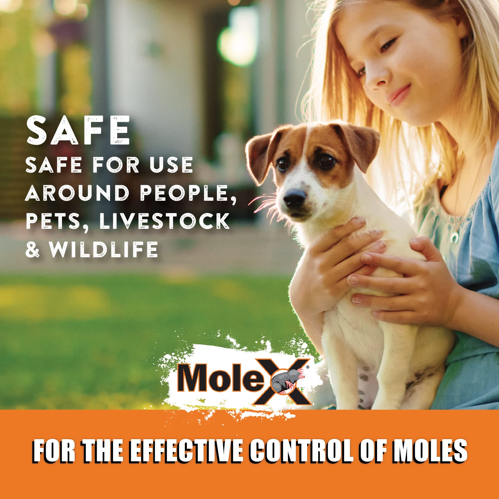 MouseX MoleX all-natural formulation note on packaging