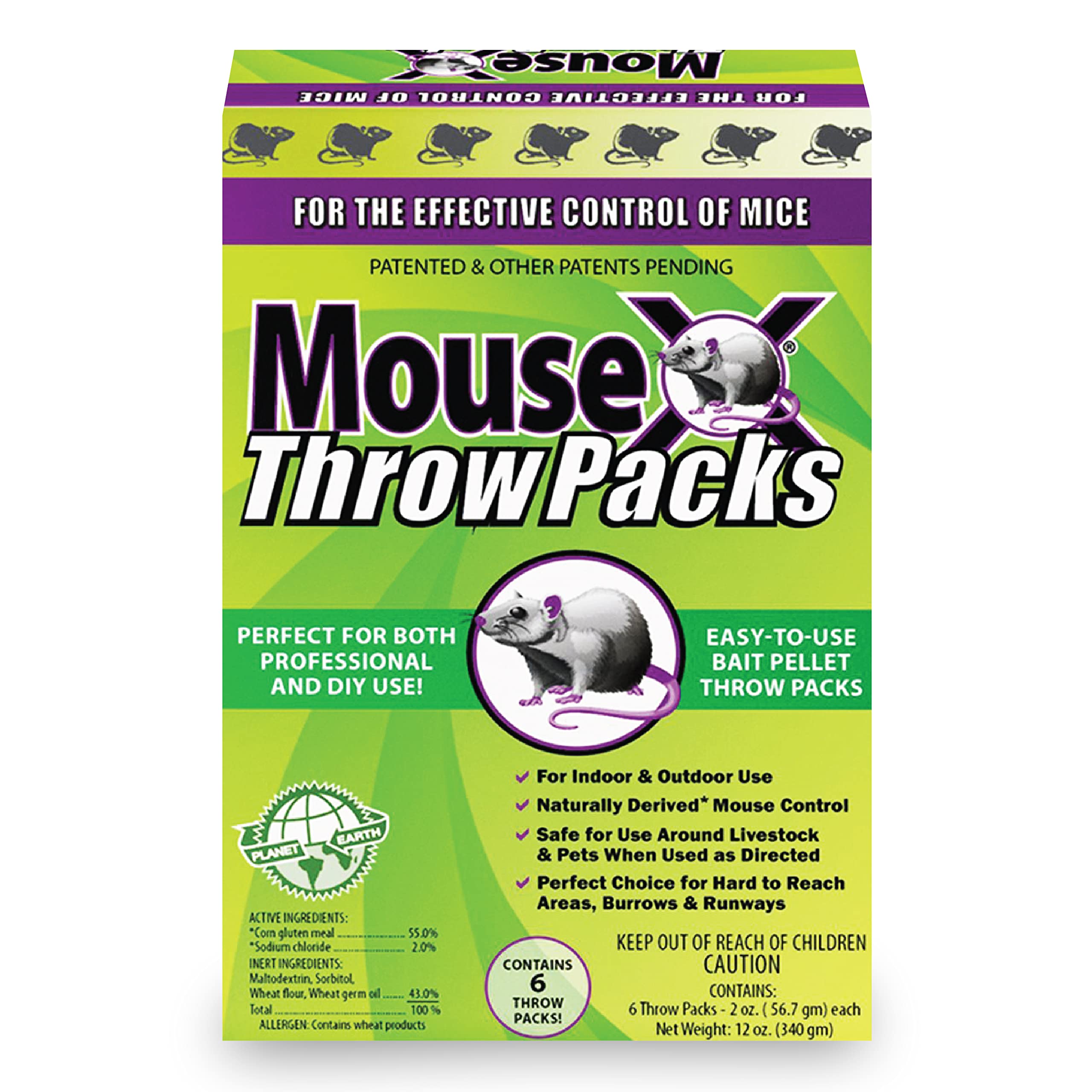 MouseX Throw Packs packaging on shelf for quick pest control planning.