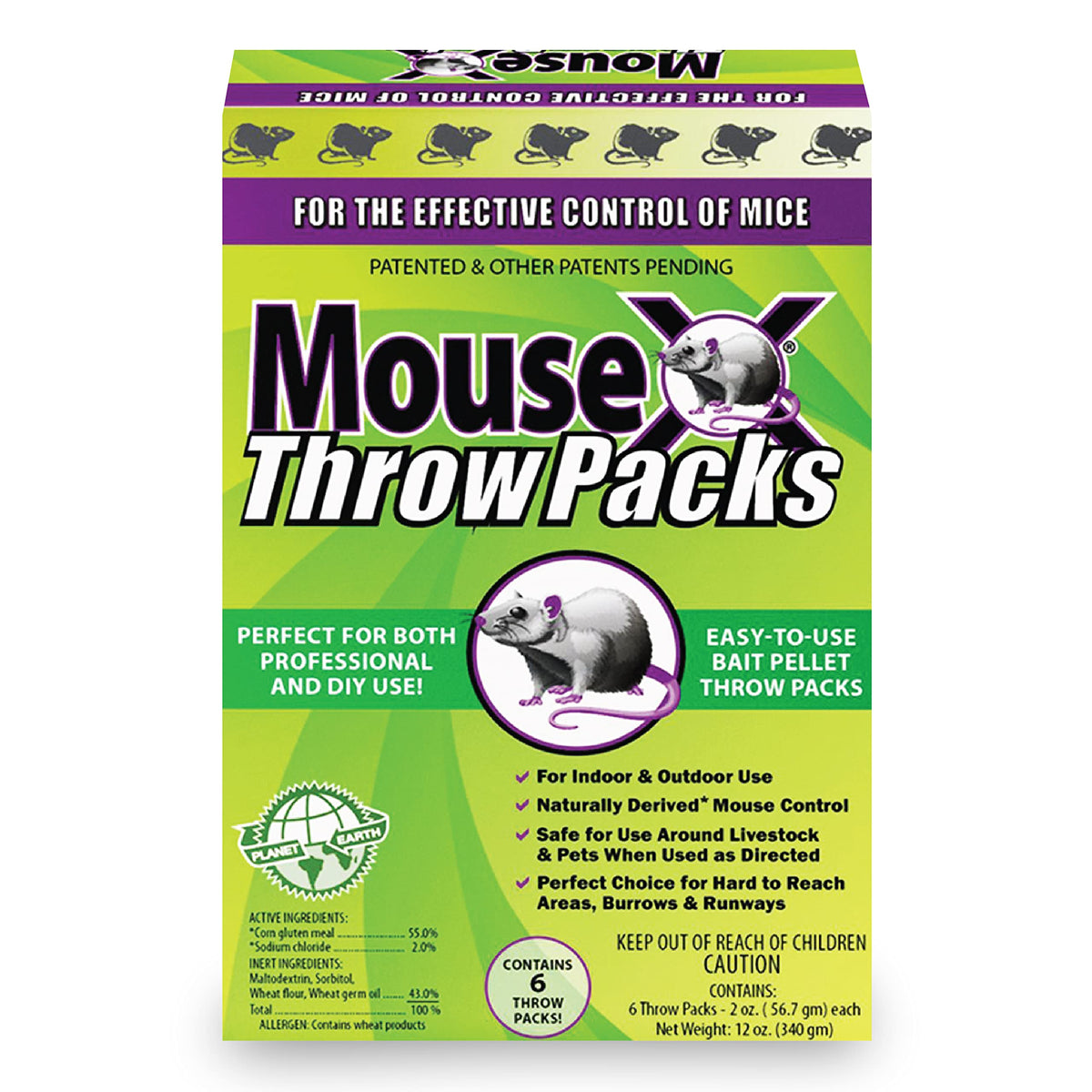 MouseX Throw Packs packaging on shelf for quick pest control planning.
