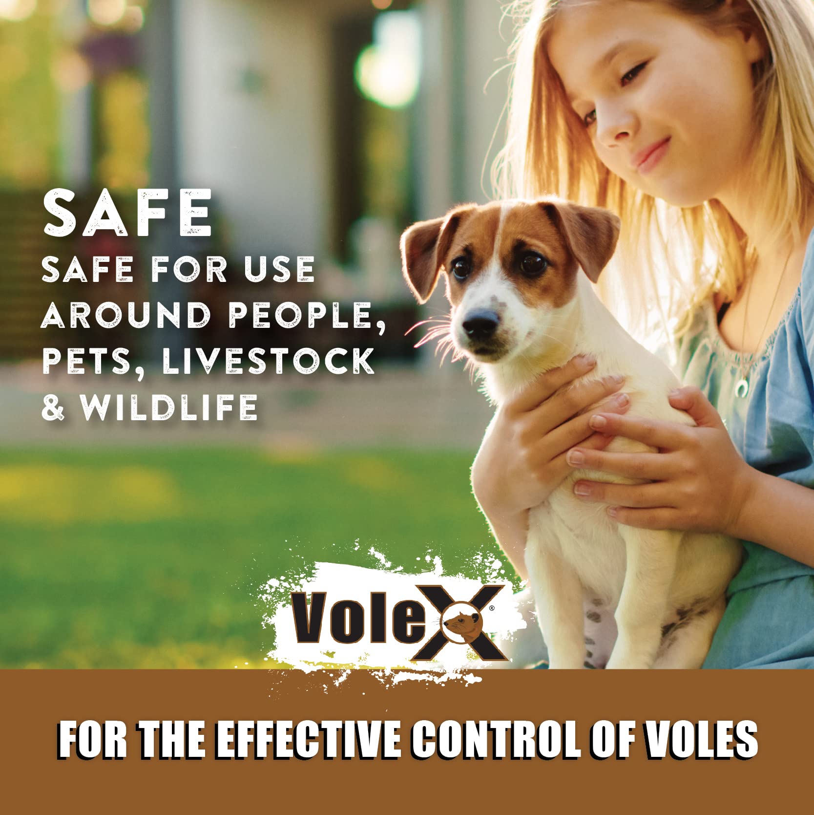 MouseX VoleX safe for livestock and wildlife habitats.