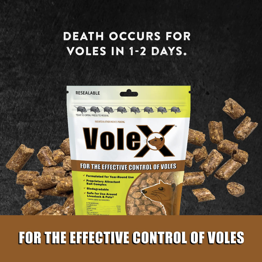 MouseX VoleX year-round use depiction for gardens.