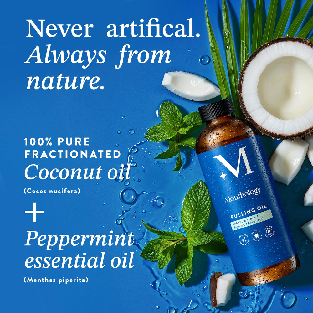 Mouthology fresh breath shot emphasizes mint aroma and cleansing action