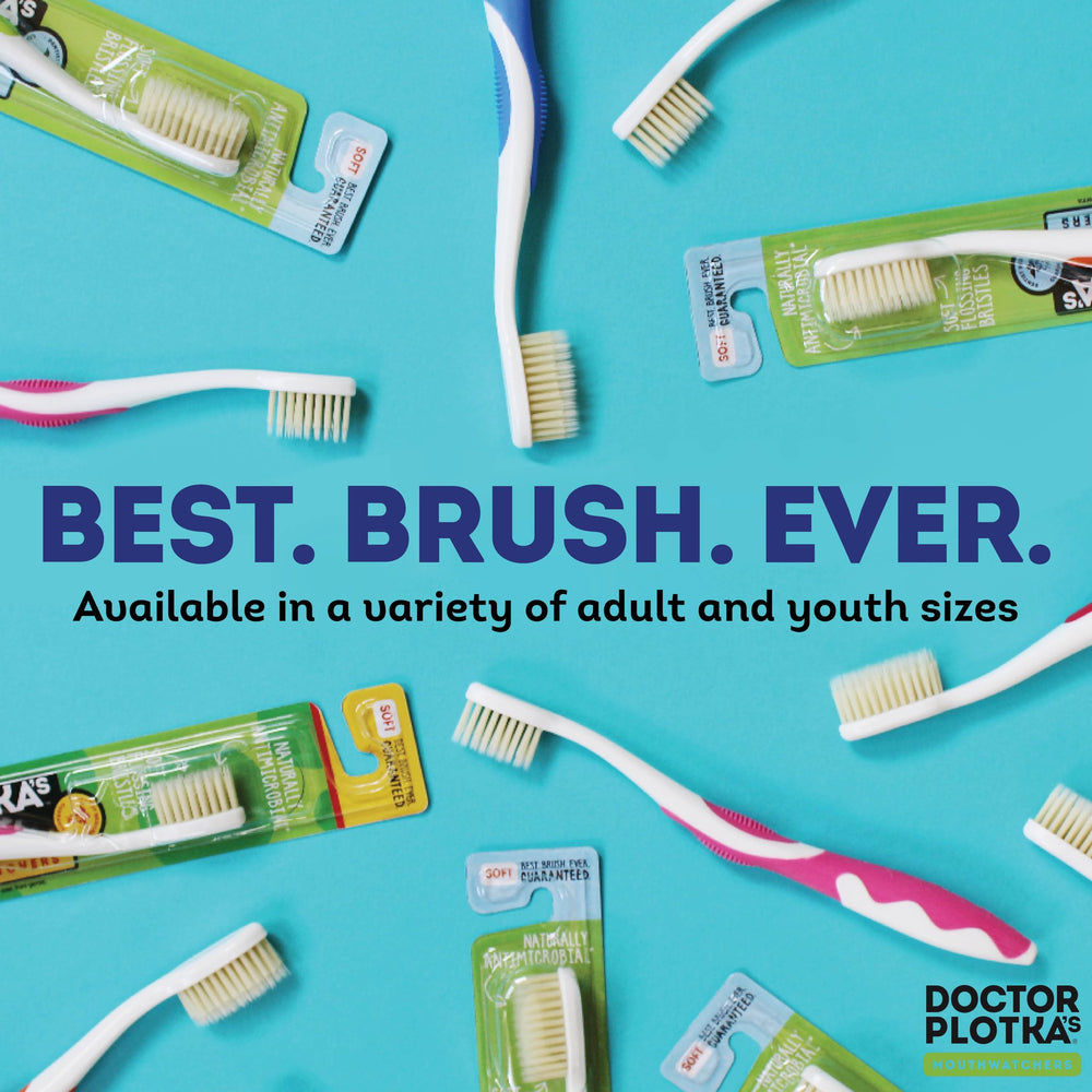 MOUTHWATCHERS dental professional design delivers a gentle, thorough clean.